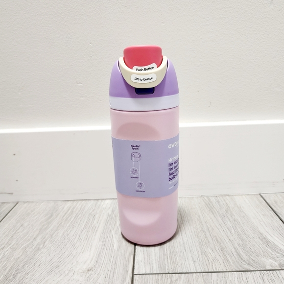 Owala FreeSip 16oz Stainless Steel Water Bottle Blossom Bunny - Picture 4 of 9